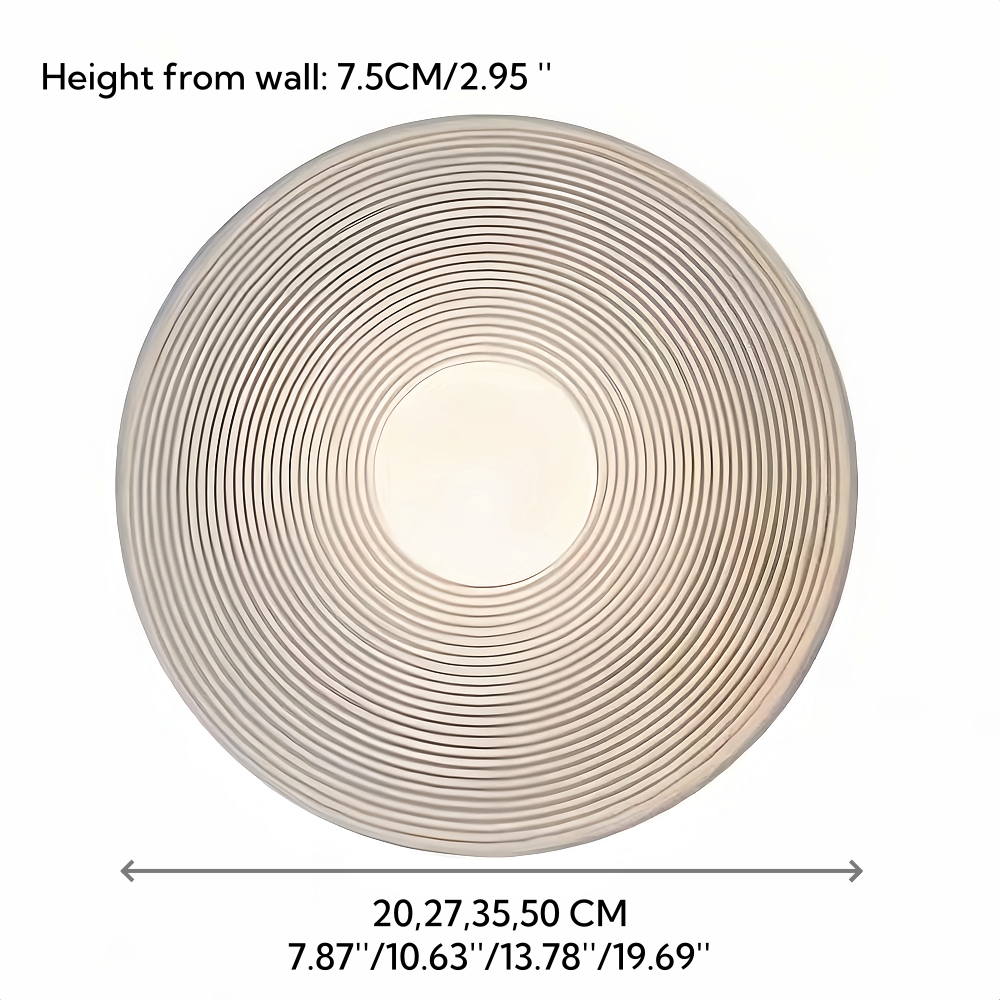 Wabi Sabi Style Retro Entrance Hallway Resin Wall Lamp Bedroom Bedside Lamp