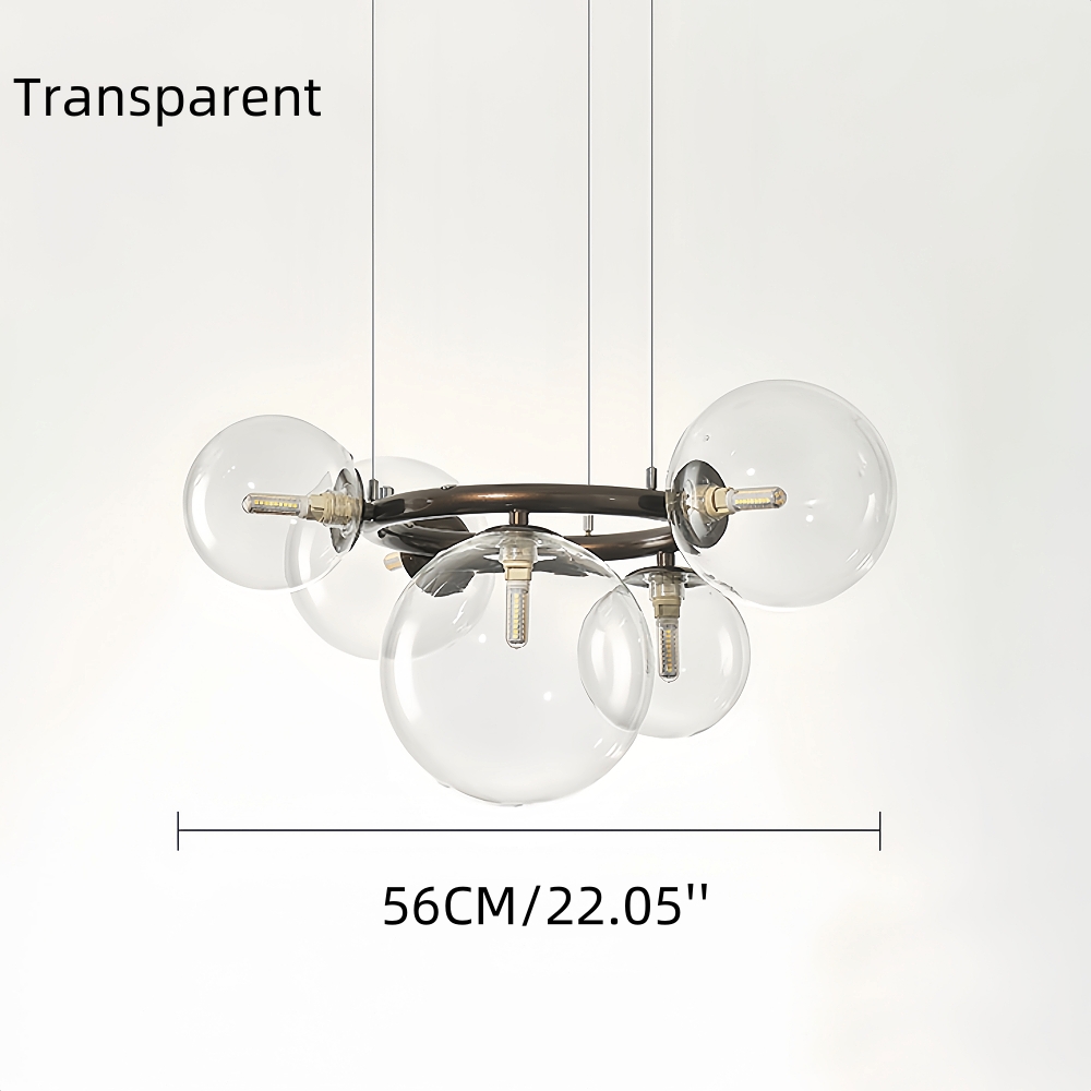 Nordic Style Minimalist Creative Atmospheric Art Living Room Magic Bean Shaped Pendant Light