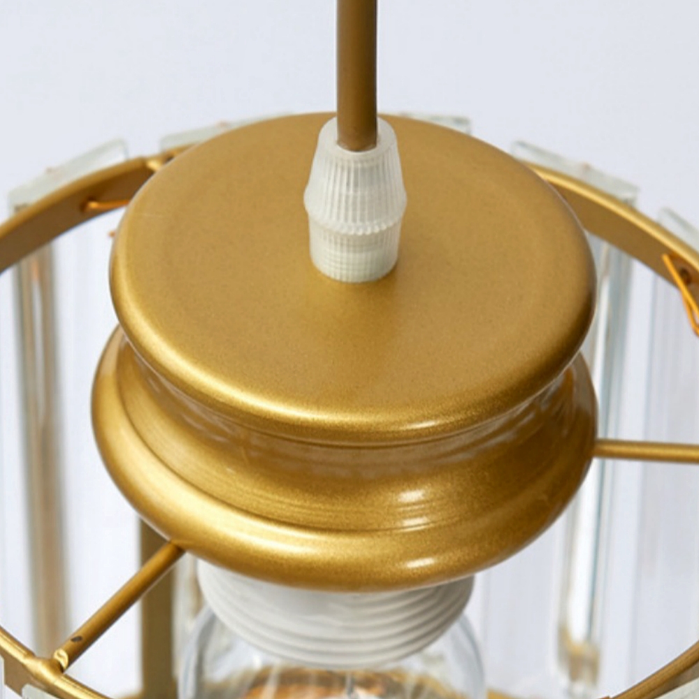 Modern Minimalist LED Crystal Chandelier Creative Duplex Staircase Villa Living Room Lighting Fixtures