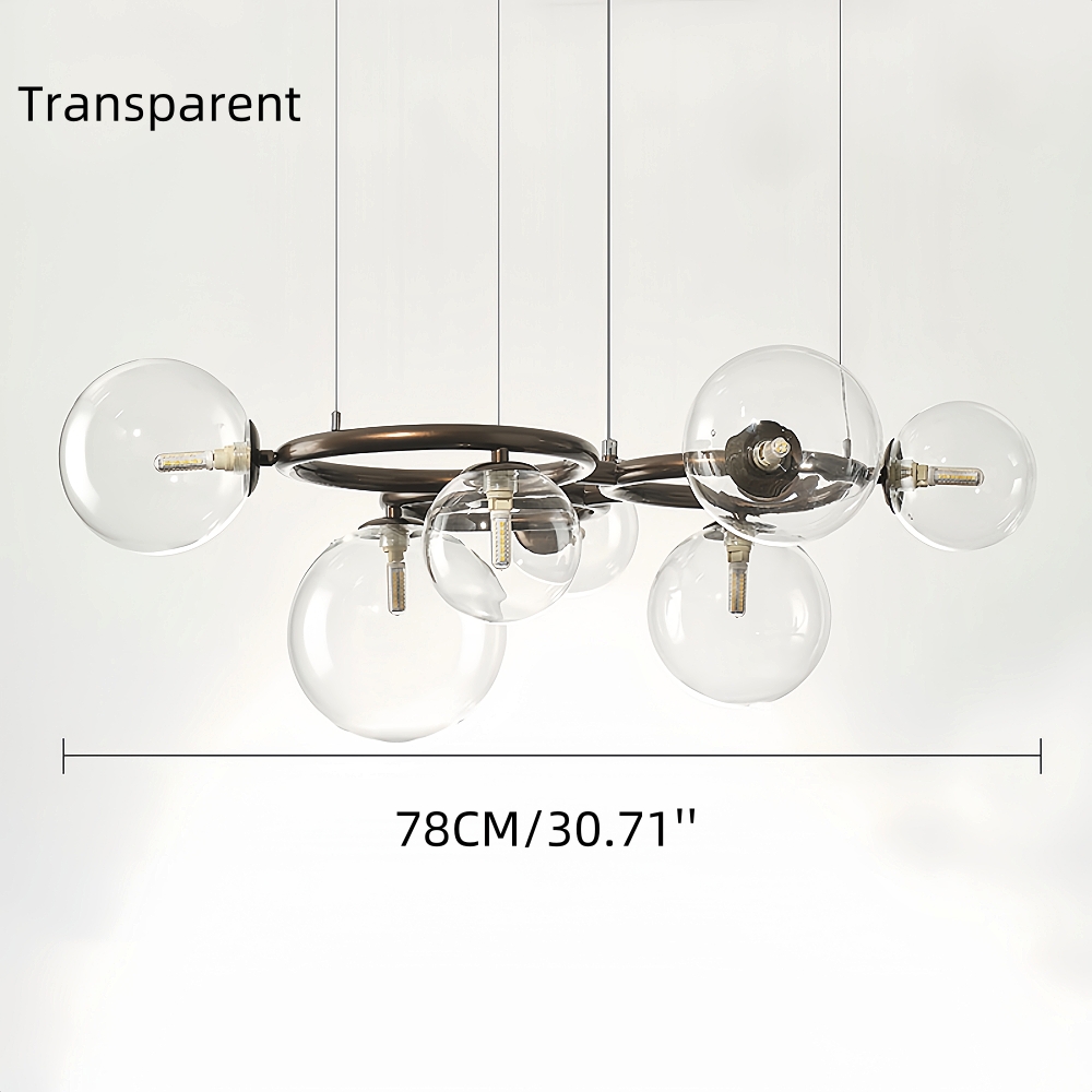 Nordic Style Minimalist Creative Atmospheric Art Living Room Magic Bean Shaped Pendant Light