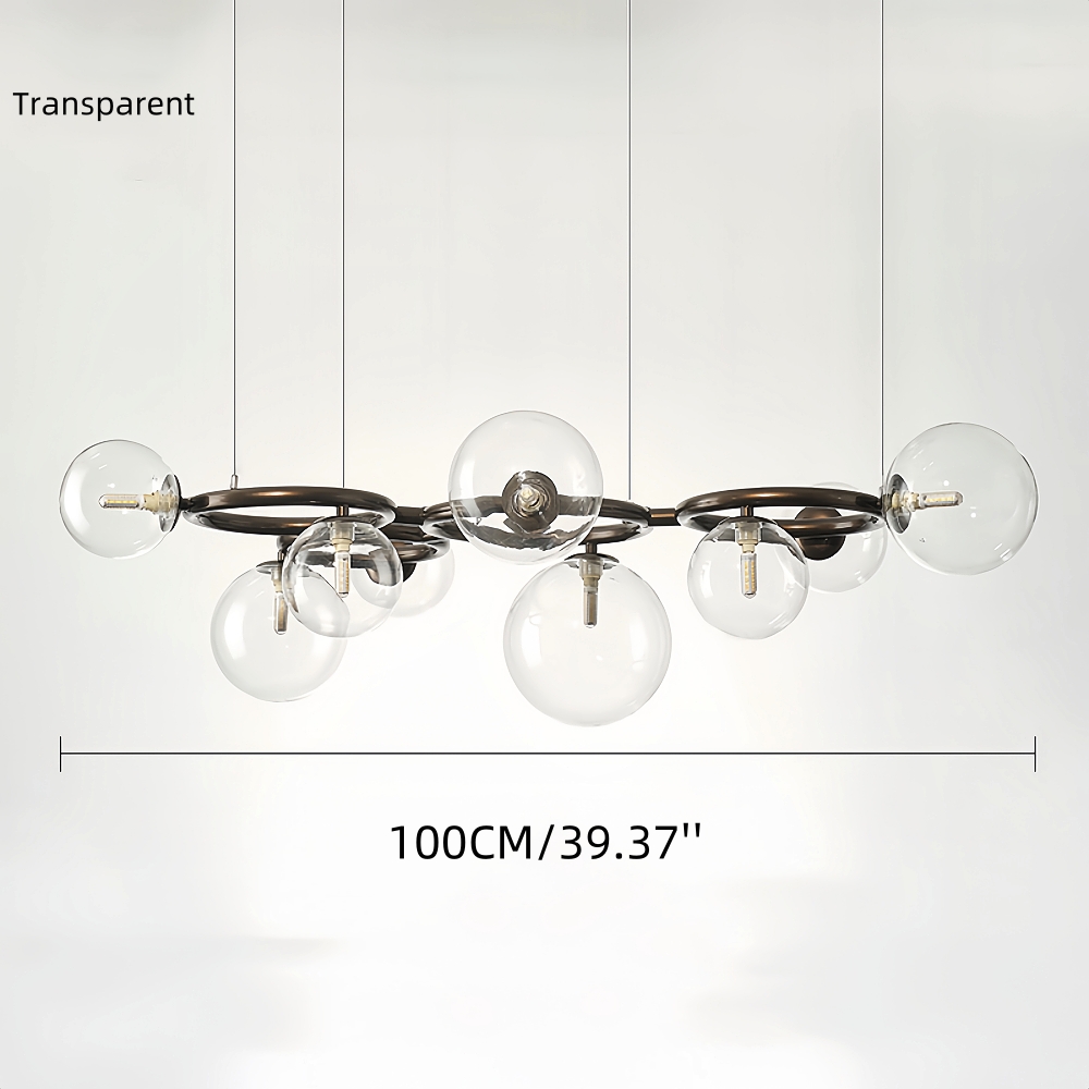 Nordic Style Minimalist Creative Atmospheric Art Living Room Magic Bean Shaped Pendant Light