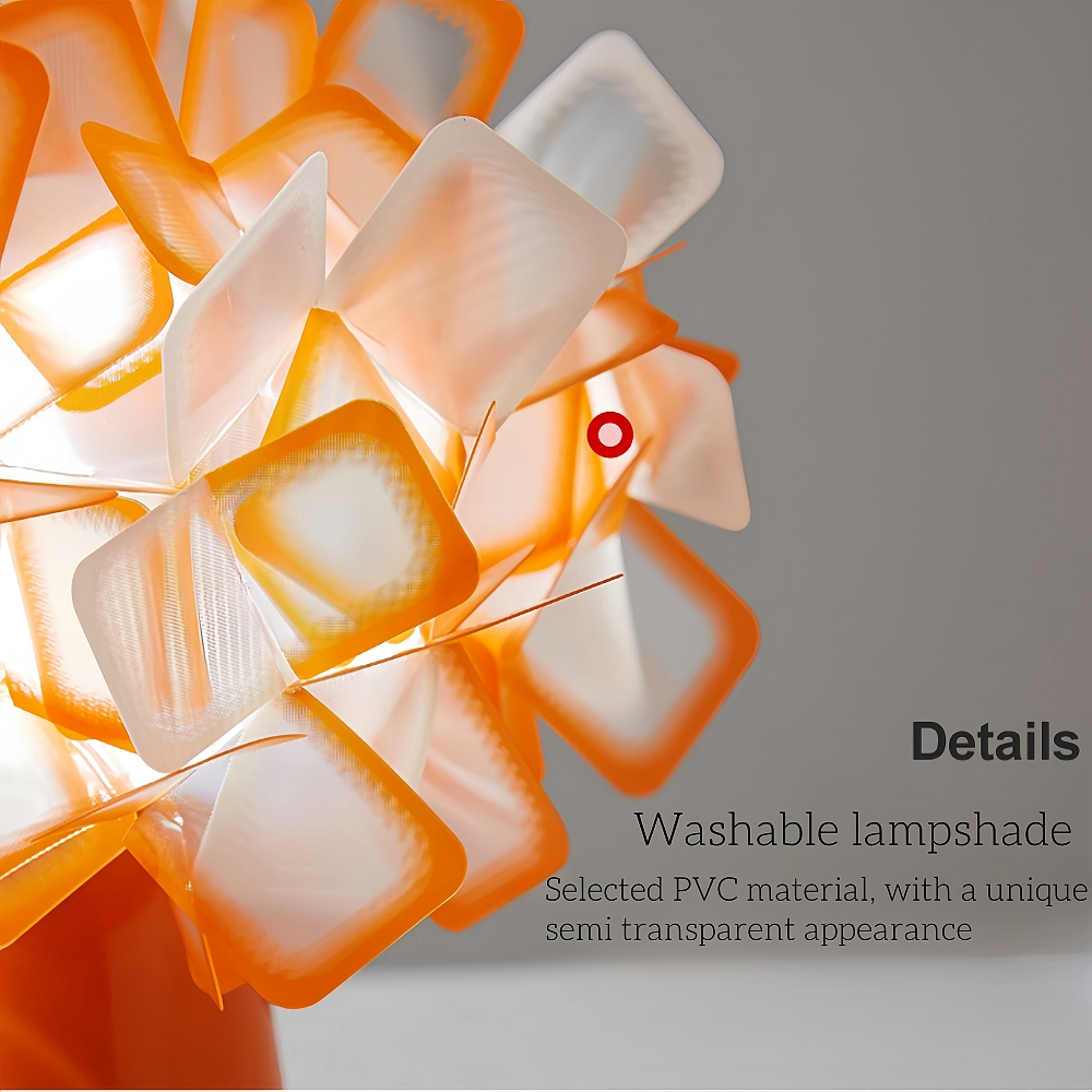 Modern Creative Colorful Flower Shaped Living Room Bedroom Decorative Desk Lamp