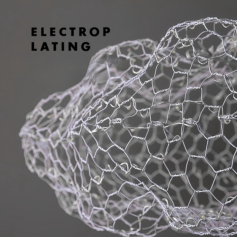 Nordic Chandelier Creative Cloud Pendant Light Gypsophila Metal Mesh Cloud Lamp