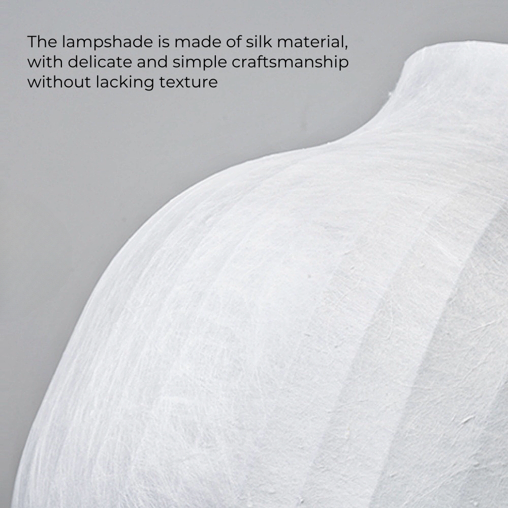 Handmade Elegant Fabric Pendant Lamp Unique Design Boho Chandelier for Cozy Living Rooms