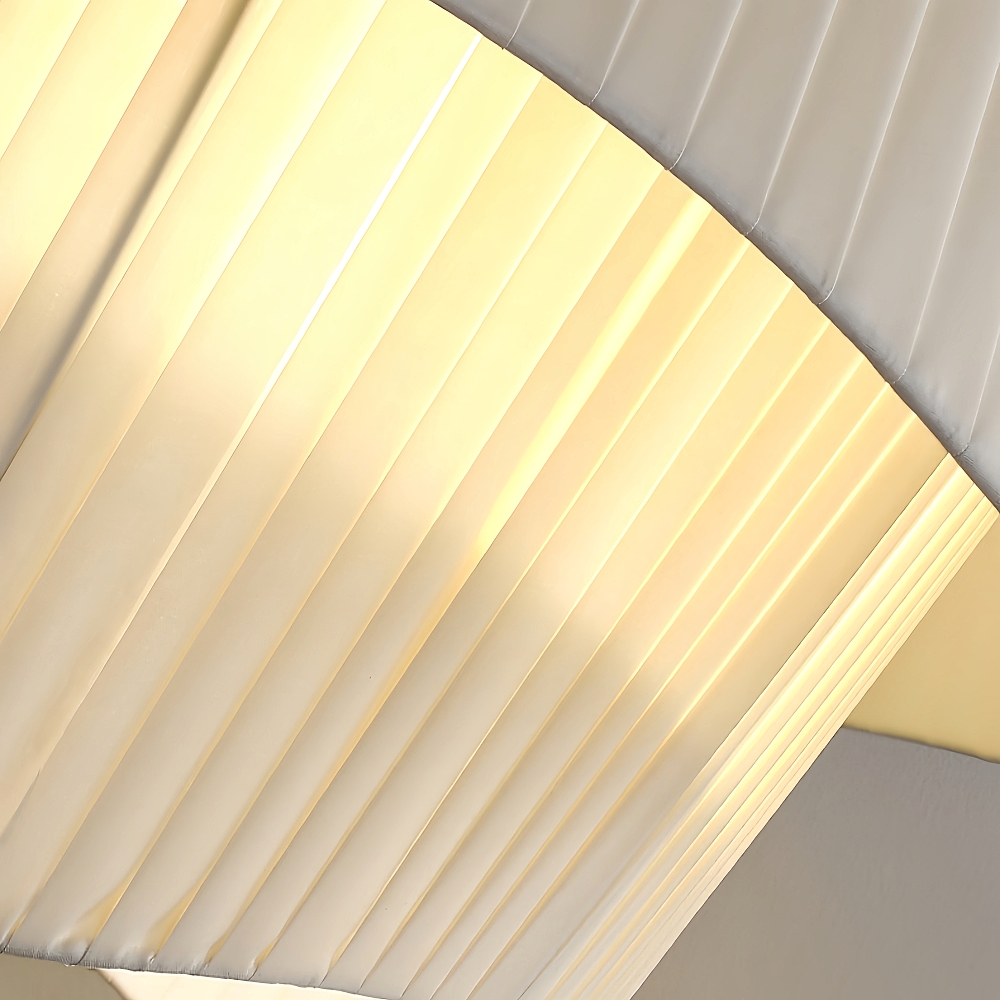 Bohemian Cream Living Room Fabric Pendant Light Makeover Home Decor Lamp