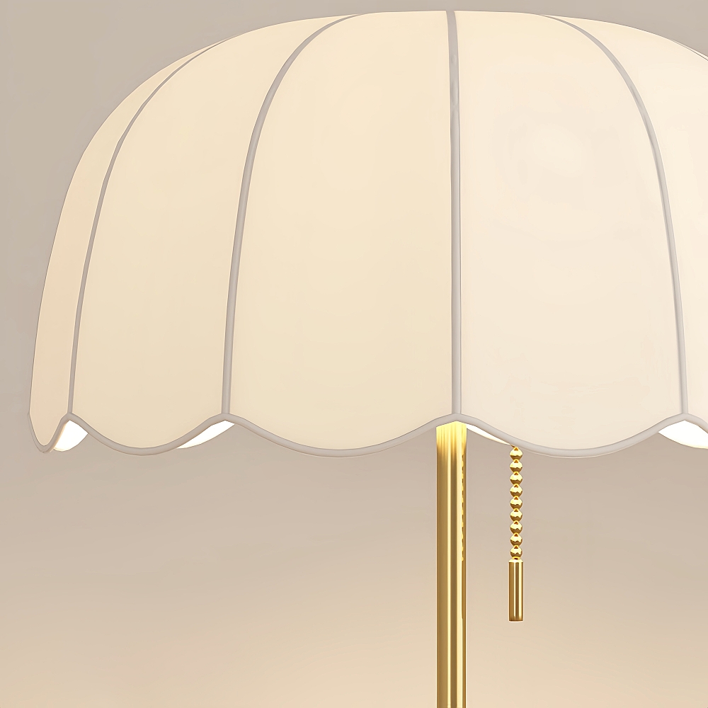  French Retro Floor Lamp Vertical Desk Lamp For Study Room Living Room