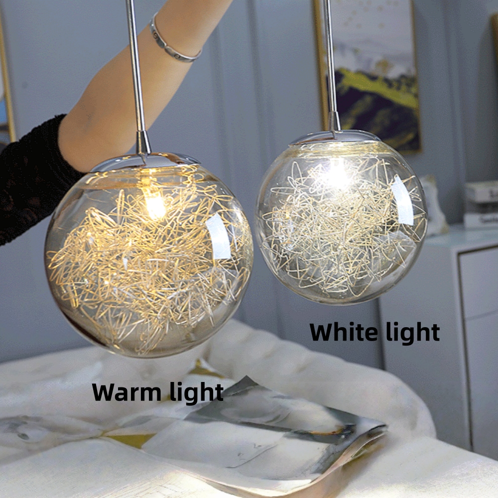 Villa Hollow Staircase Long Chandelier Modern Grand Foyer Lighting