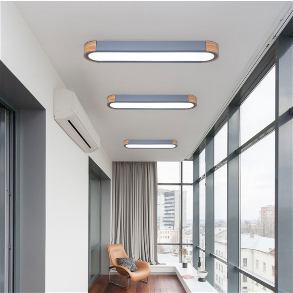 Nordic Minimalist Style Modern Balcony Corridor LED Ceiling Light