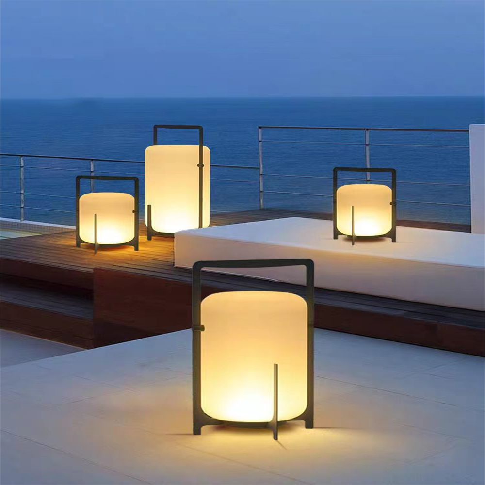 Outdoor Solar Waterproof Outdoor Garden Atmosphere Decoration Floor Lamp