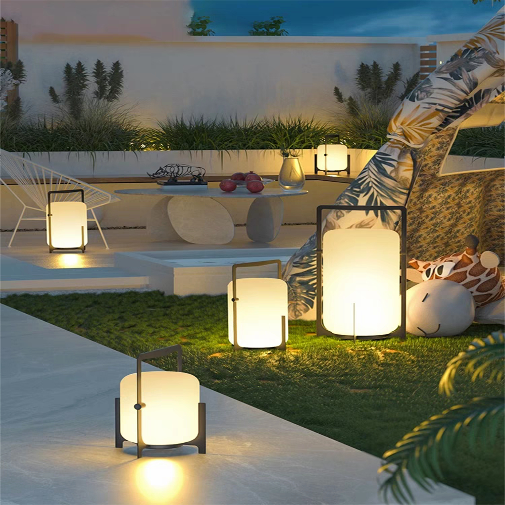 Outdoor Solar Waterproof Outdoor Garden Atmosphere Decoration Floor Lamp