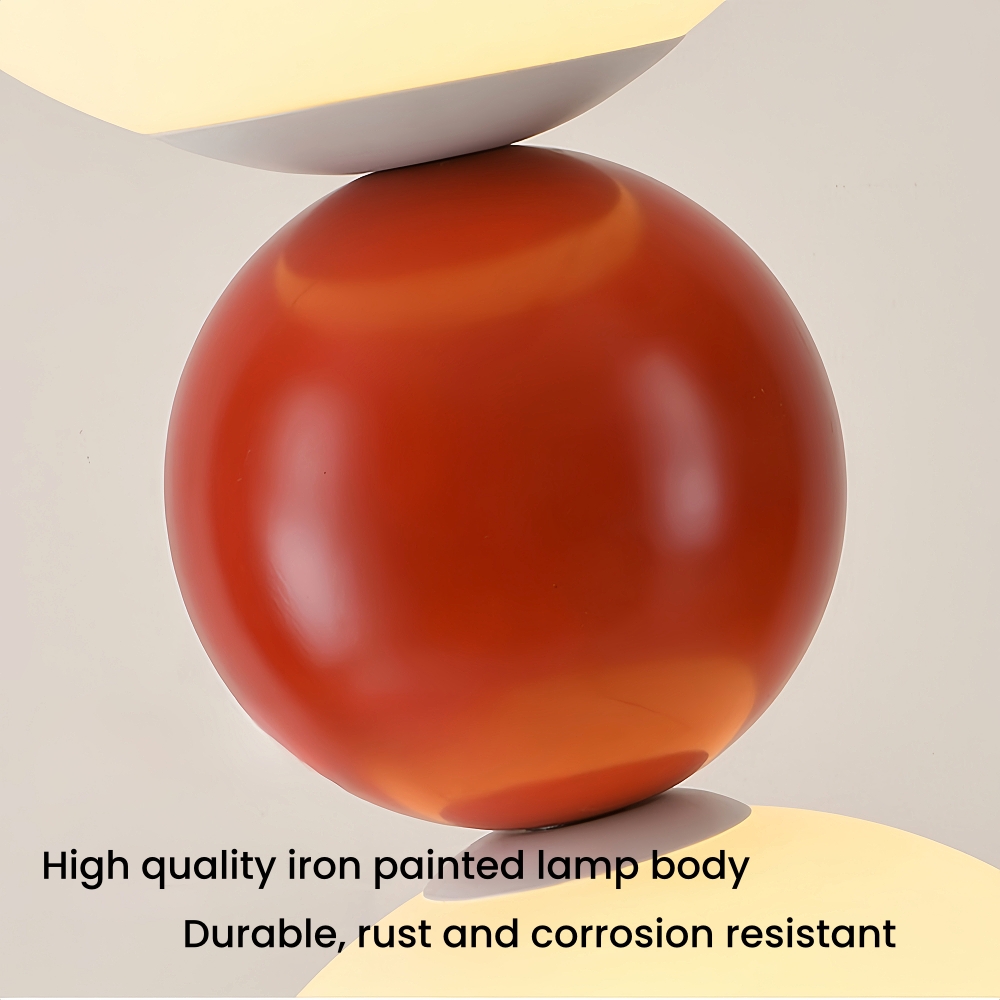 Bauhaus Iron Art Gourd Floor Lamp Vertical Wall Corner Lamp