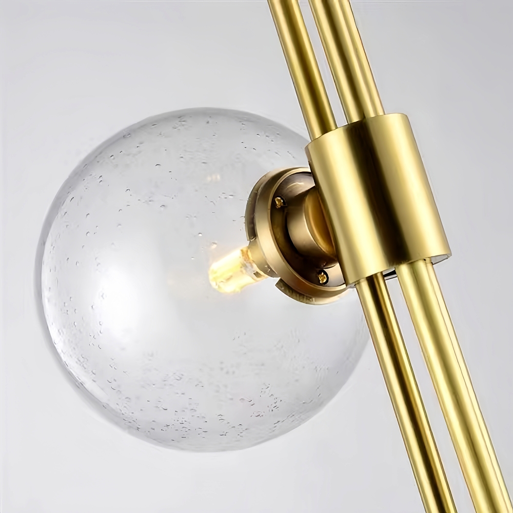 Modern Style Creative Personality Living Room Bedroom Decoration Glass Wall Lamp