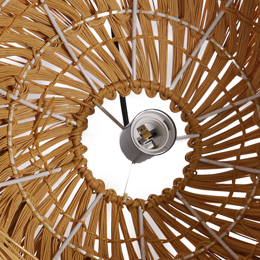 Southeast Asia Rattan Chandelier Wabi-sabi Pendant Light