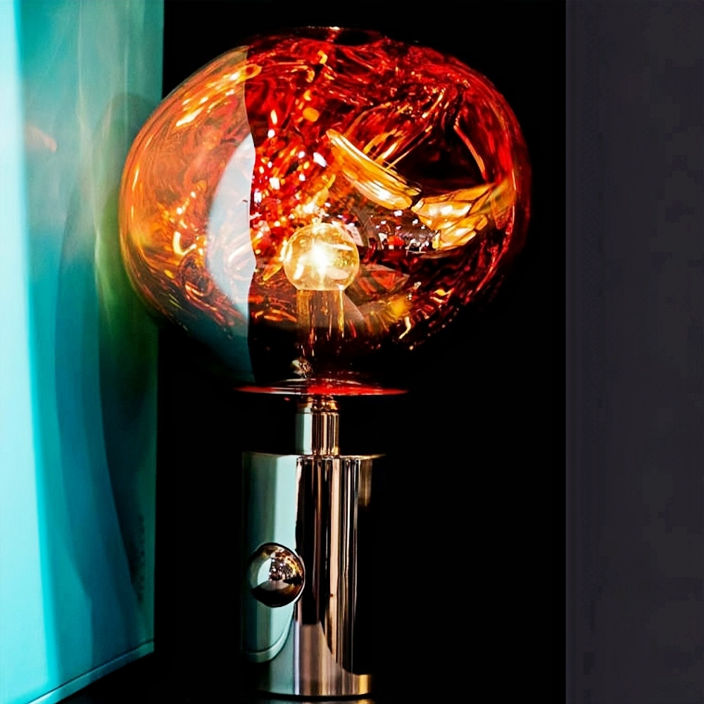 Nordic Lava Table Lamp Creative Personality Irregular Shaped Bedside Lamp