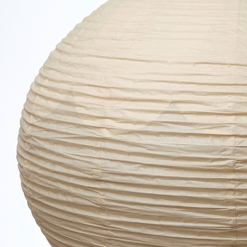 Japanese Wabi Sabi Style Paper Art Onion Shaped Handmade Pendant Light