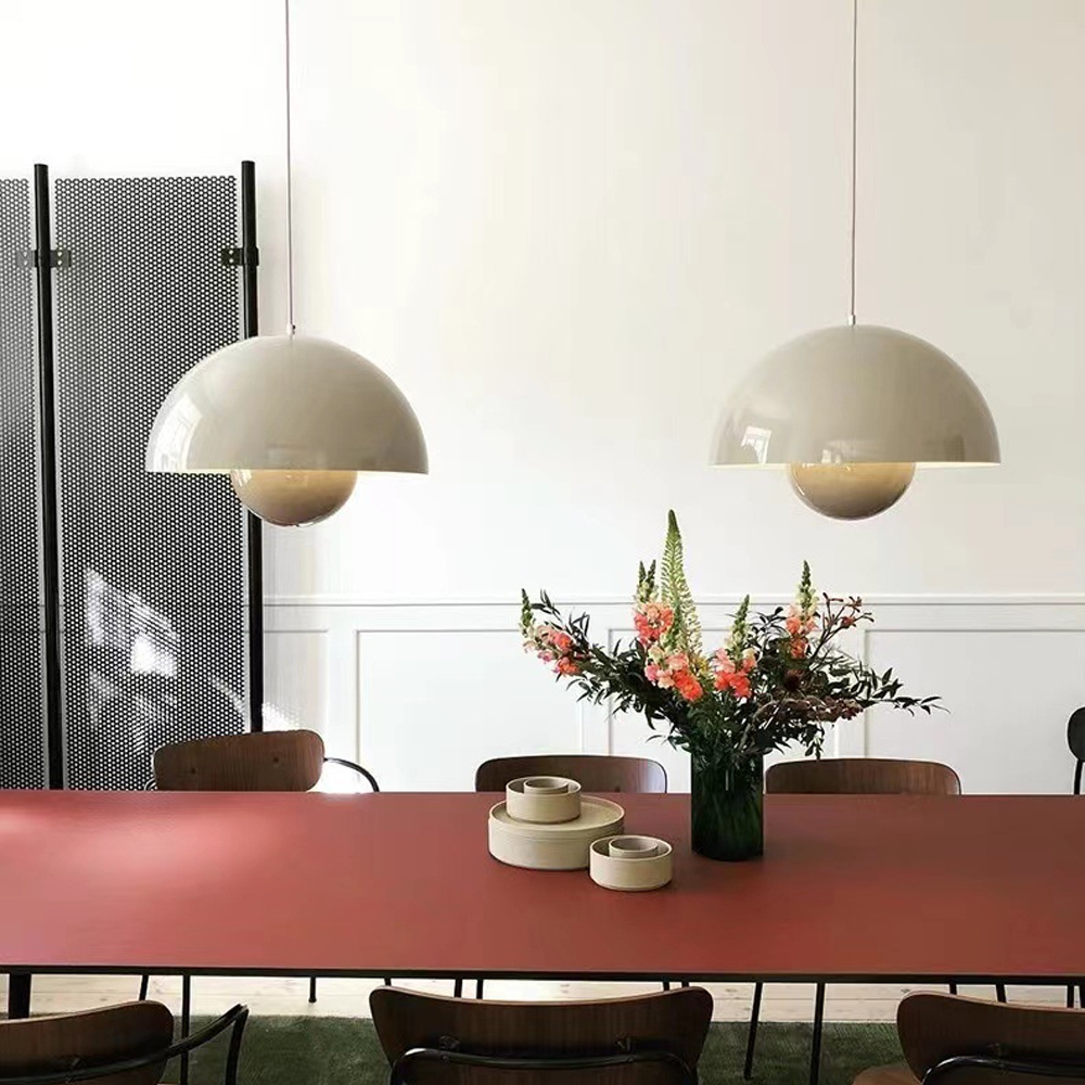 Classic Tr &ad Flowerpot Bud Pendant Lamp Nordic Minimalist mcm VP7 Chandelier