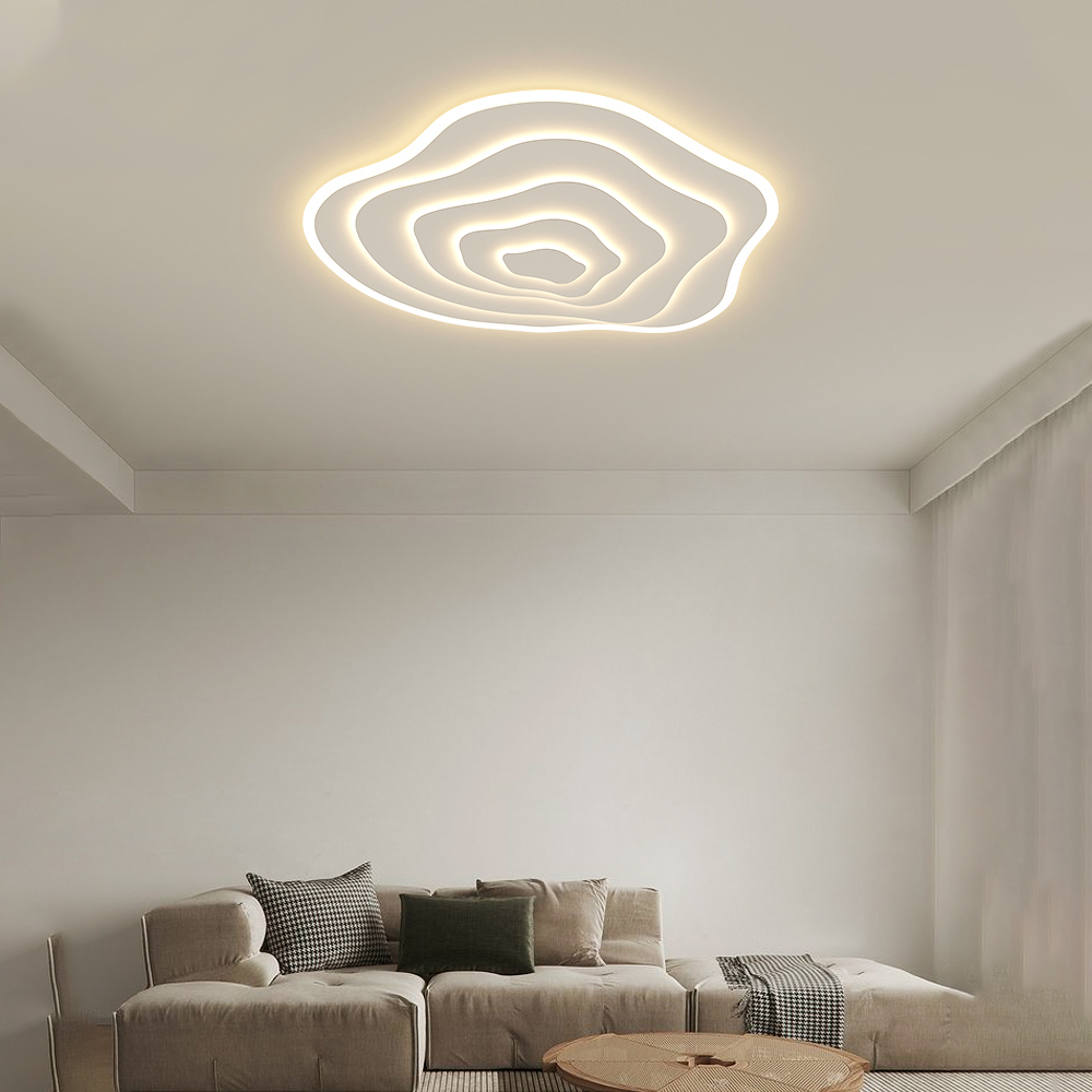 Nordic Minimalist Flower Acrylic Ceiling Light For Bedroom