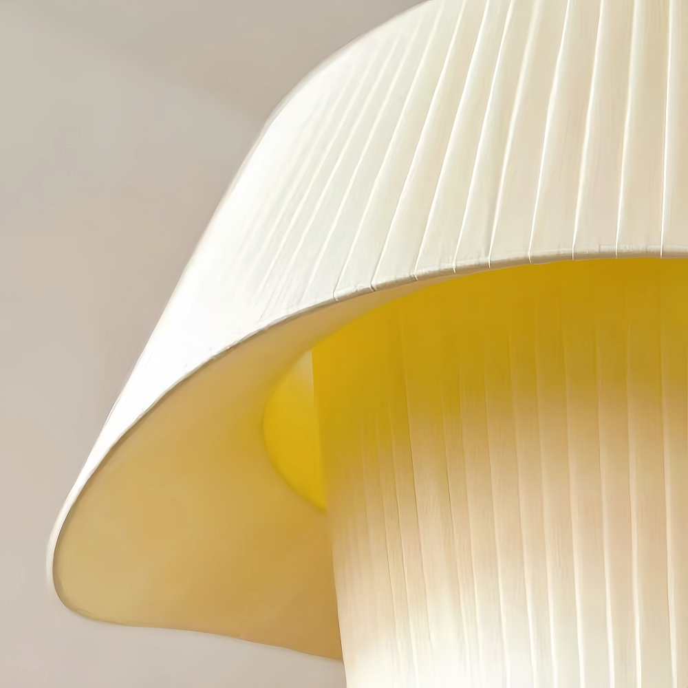 Bohemian Cream Living Room Fabric Pendant Light Makeover Home Decor Lamp