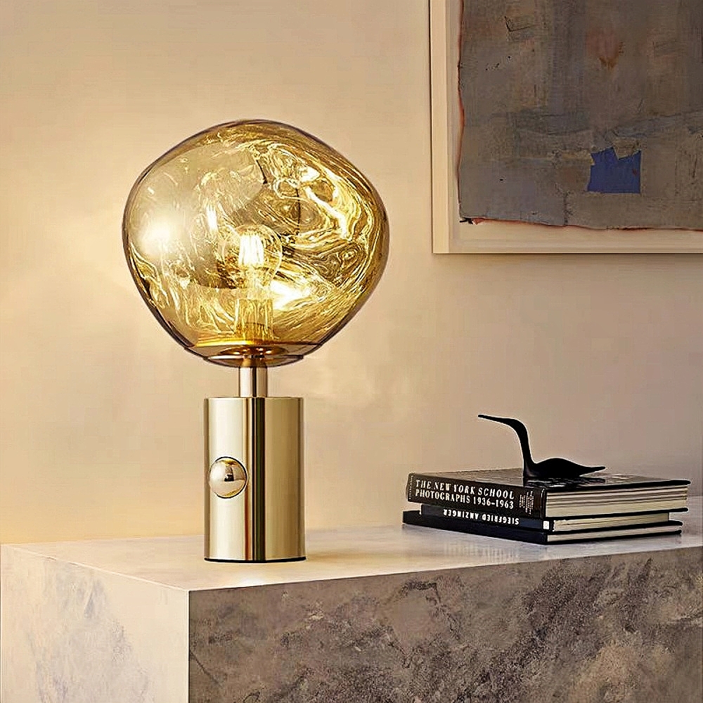 Nordic Lava Table Lamp Creative Personality Irregular Shaped Bedside Lamp