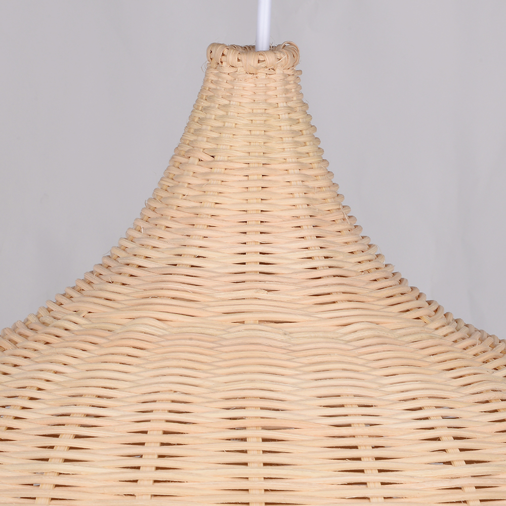 Japanese-style Southeast Asian Chandelier Creative Bamboo Rattan Lampshade