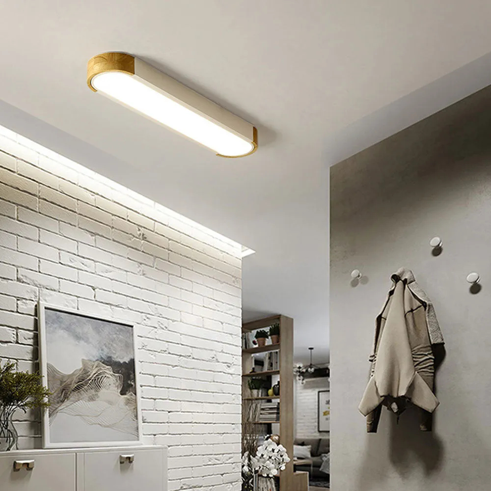 Nordic Minimalist Style Modern Balcony Corridor LED Ceiling Light