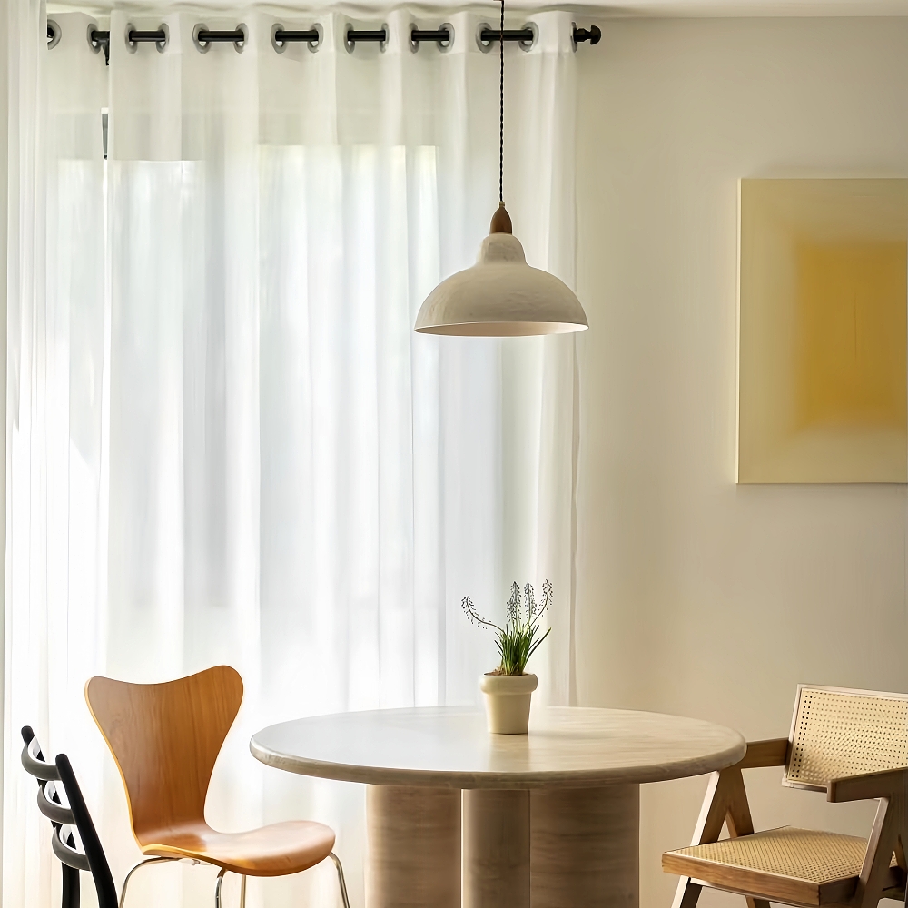 Nordic Industrial Minimalist Style Decor Black & White Kitchen Pendant Light