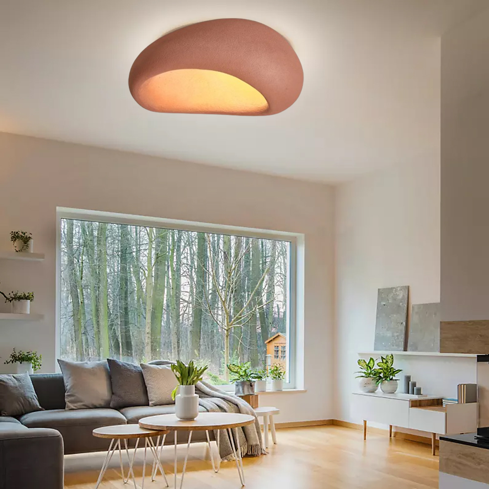 Japanese Style Wabi-sabi Living Room Ceiling Light