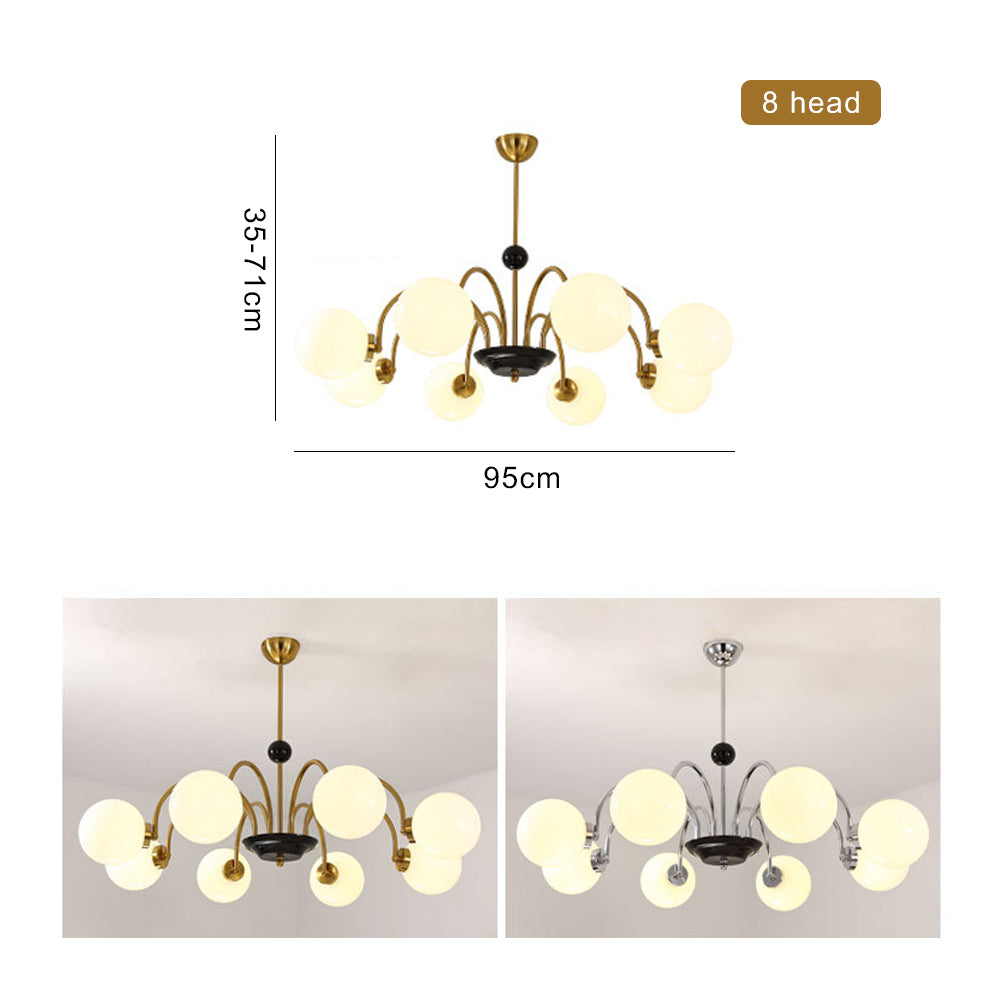 Metal Brass Pendant Lighting Mike White Glass