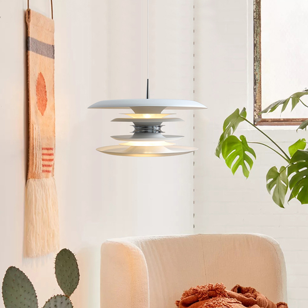 Mid-Century Modern Minimalist Dining Table Pendant Light Fixture