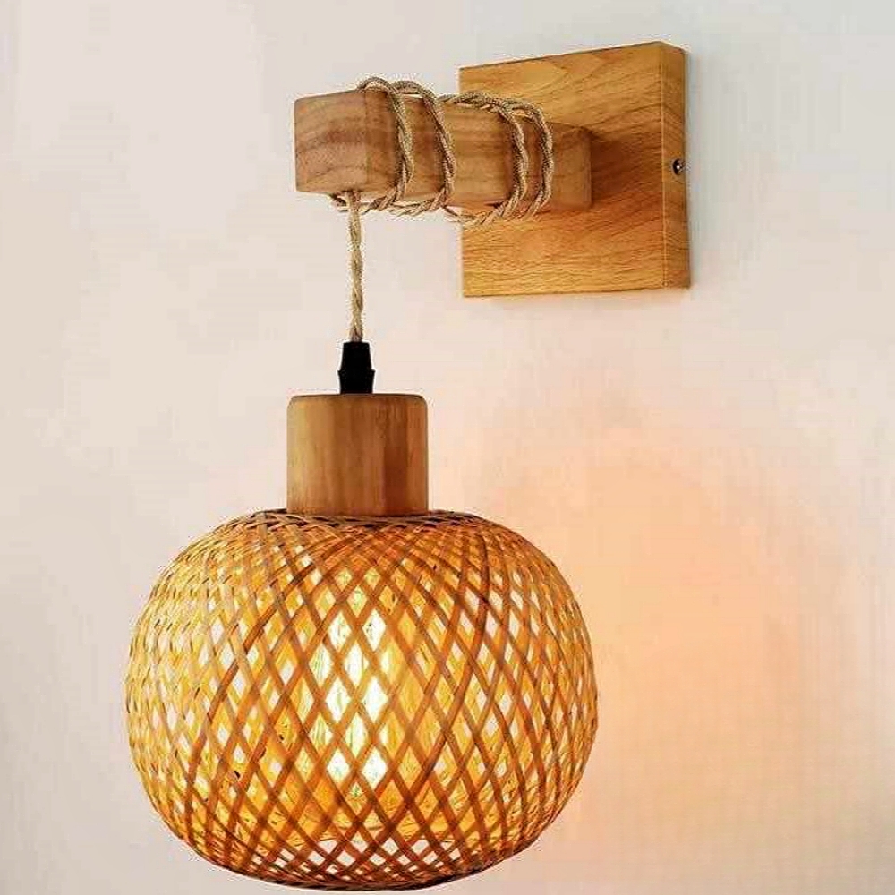 Nordic Simple Fabric Dining Chandelier Wabi-sabi Style Bedroom Pendant Light