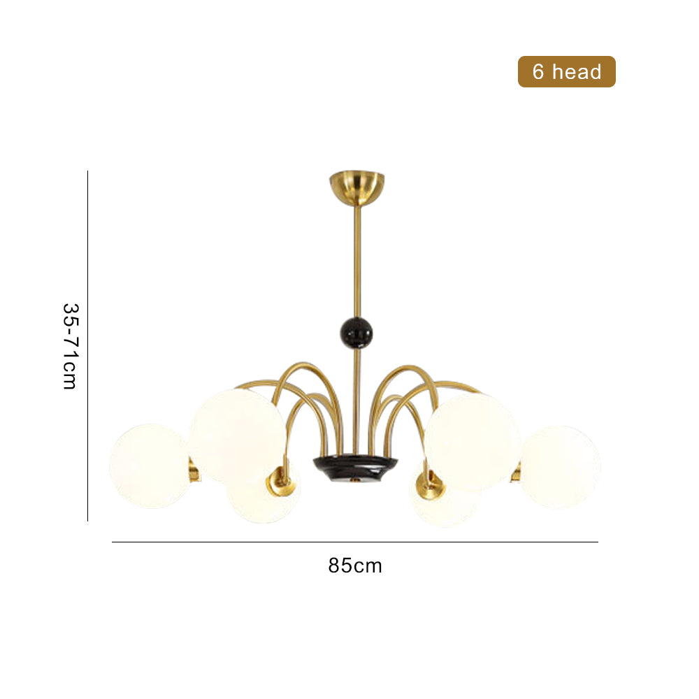 Metal Brass Pendant Lighting Mike White Glass