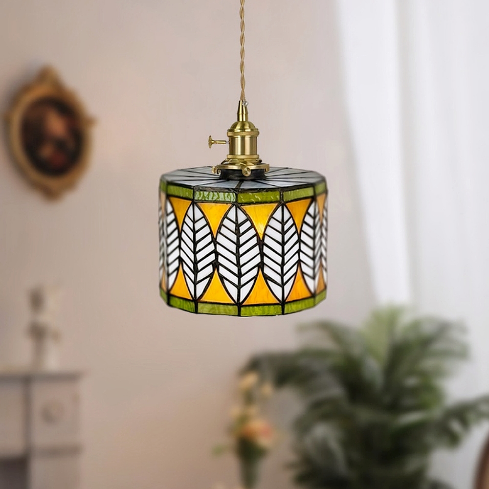 Nordic Creative Personalized Cake Color Solid Wood Pendant