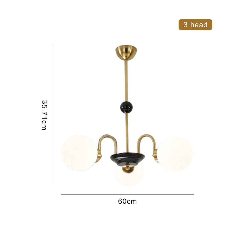 Metal Brass Pendant Lighting Mike White Glass