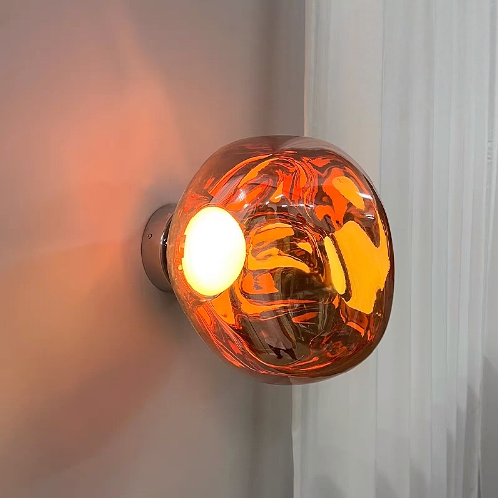 Artisan Nordic Lava Texture Wall Lamp