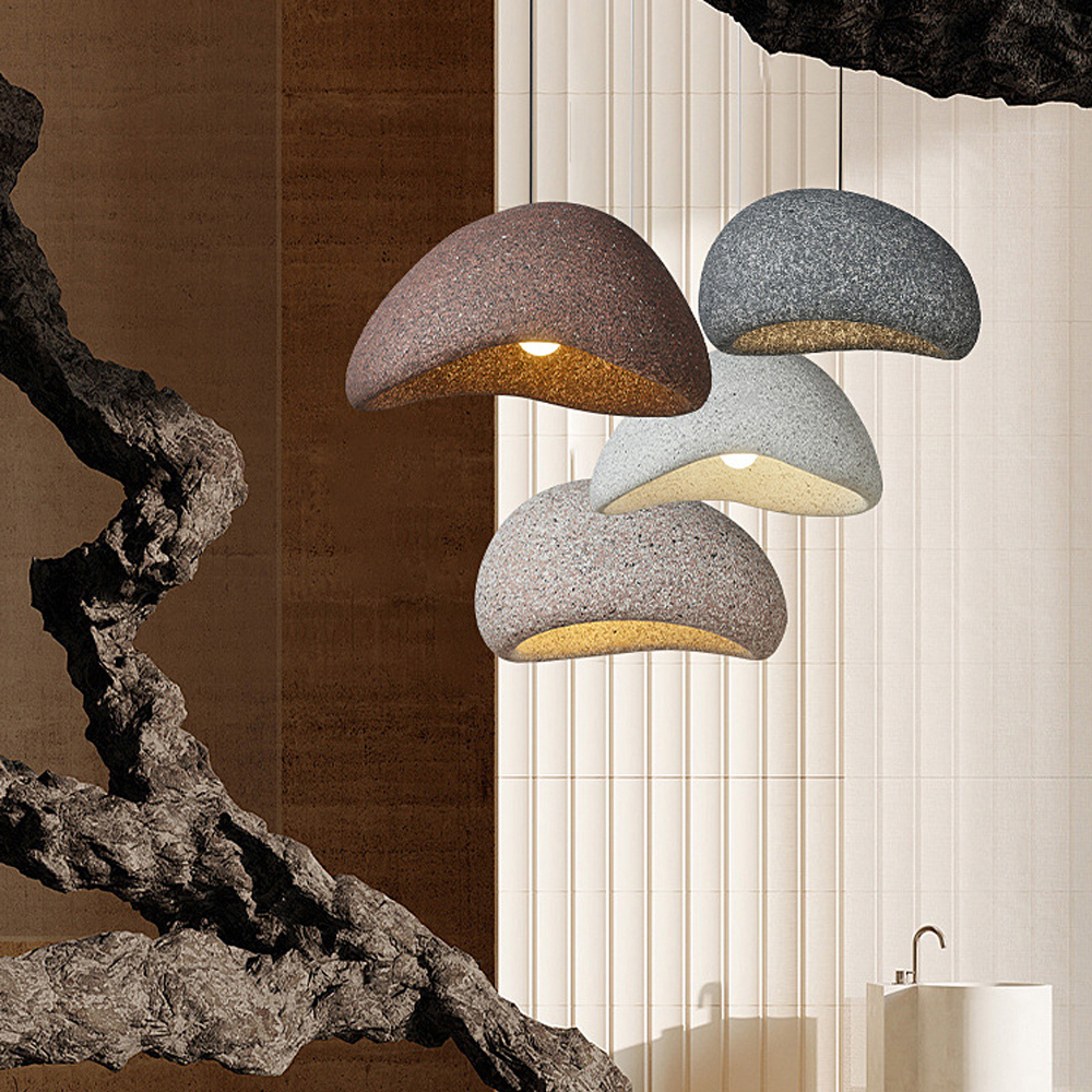 Modern Wabi-sabi Chandelier Dining Room Lighting