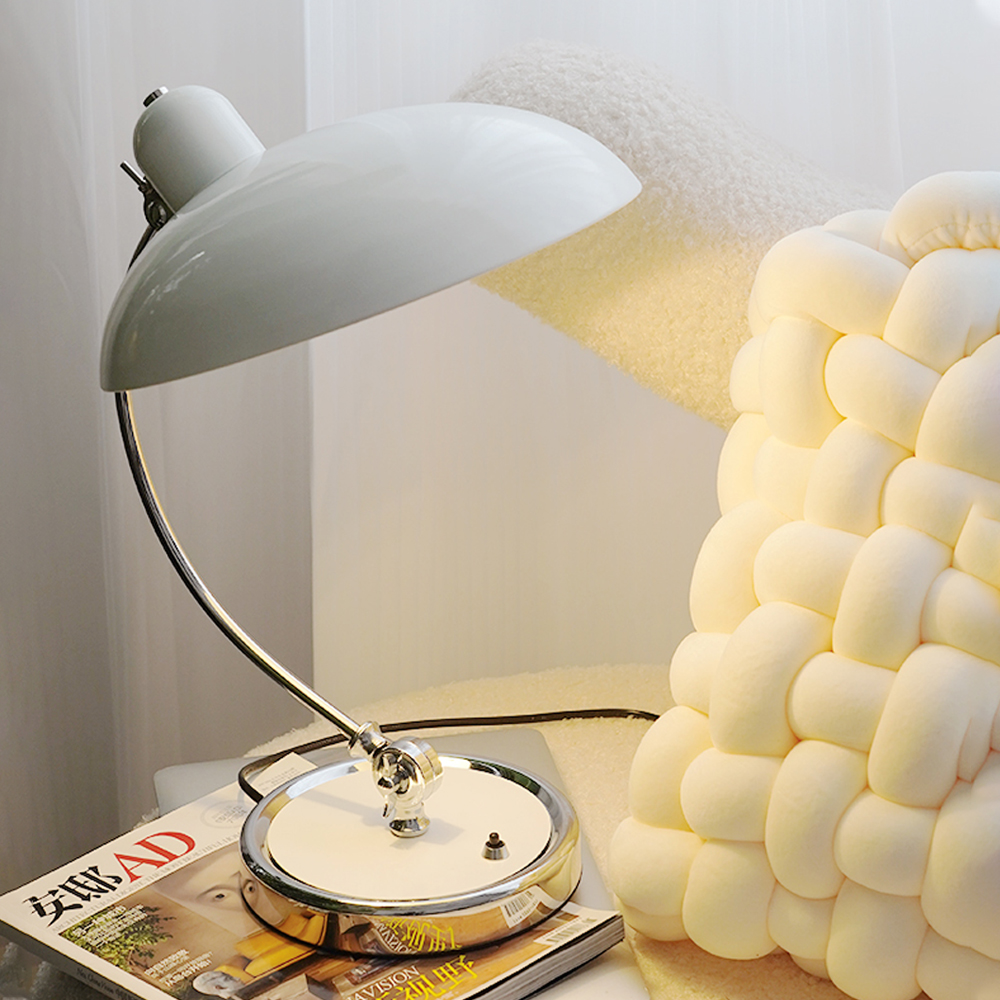 Danish Bauhaus table lamp adjustable angle bedroom bedside light