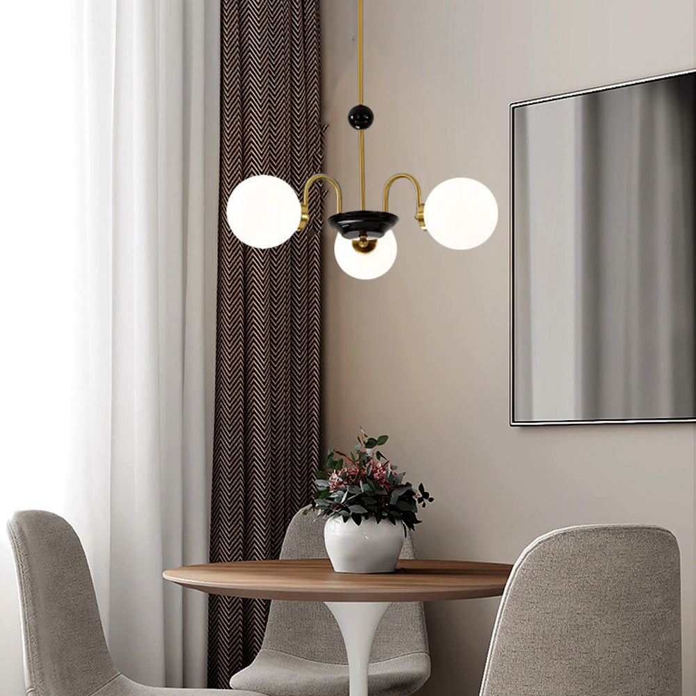 Metal Brass Pendant Lighting Mike White Glass