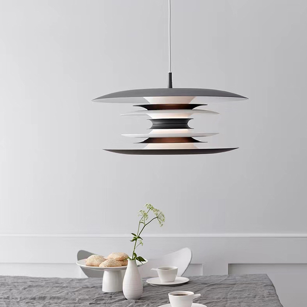 Mid-Century Modern Minimalist Dining Table Pendant Light Fixture