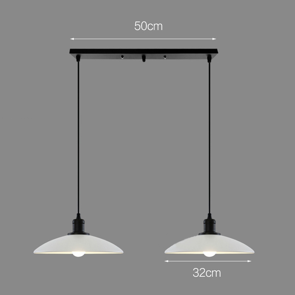 Simple Dining Table Chandelier Creative Loft American Single Head Bar Metal Pendant Lamp