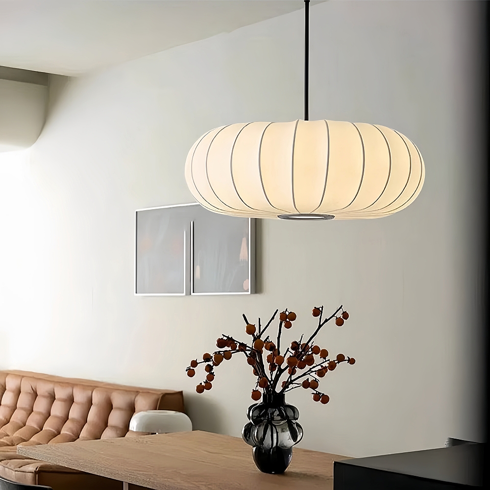 Wabi Sabi Silk Chandelier for Restaurant or Bedside Lighting