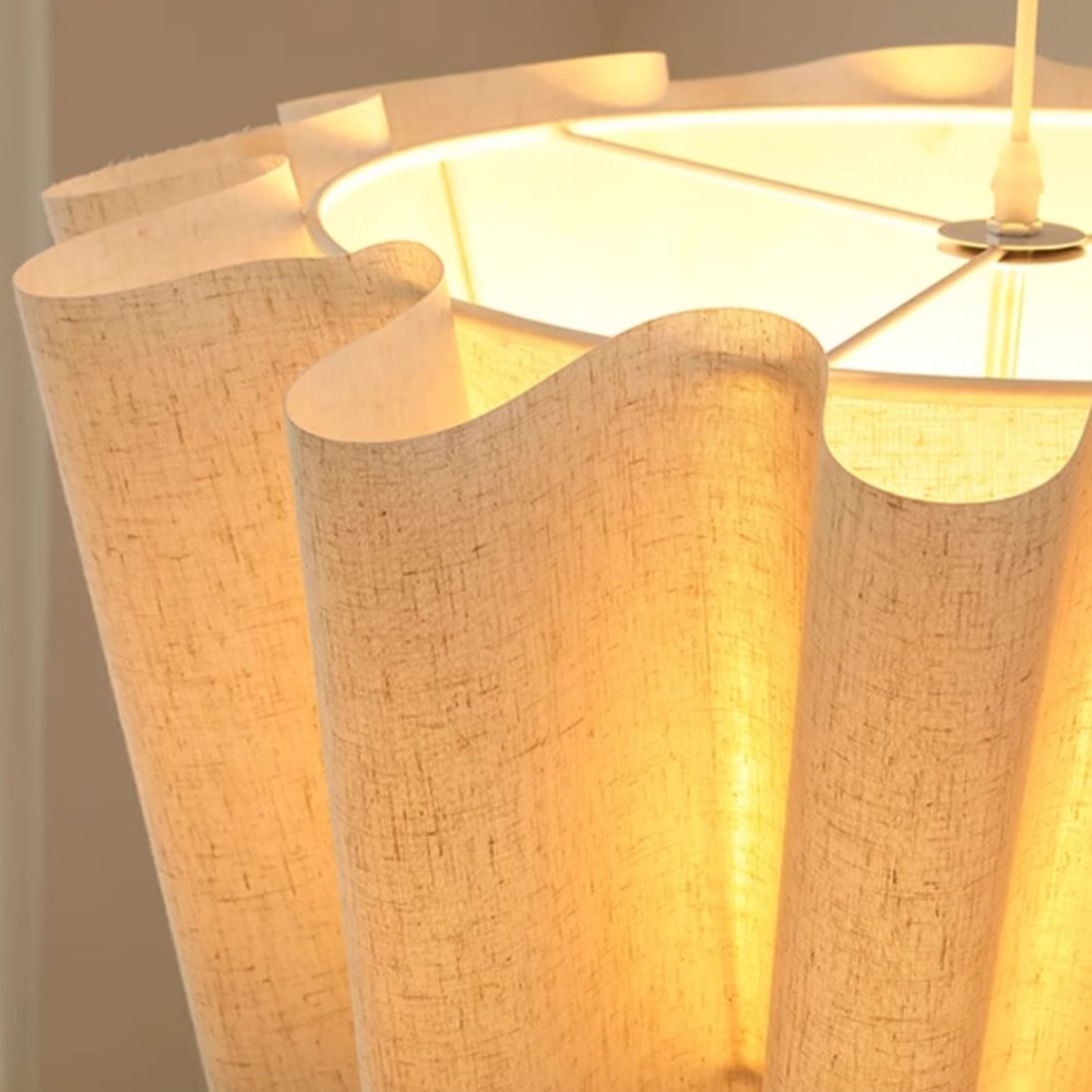 Japanese Retro Artistic Fabric Chandelier Wabi-sabi Home decor Pendant Light