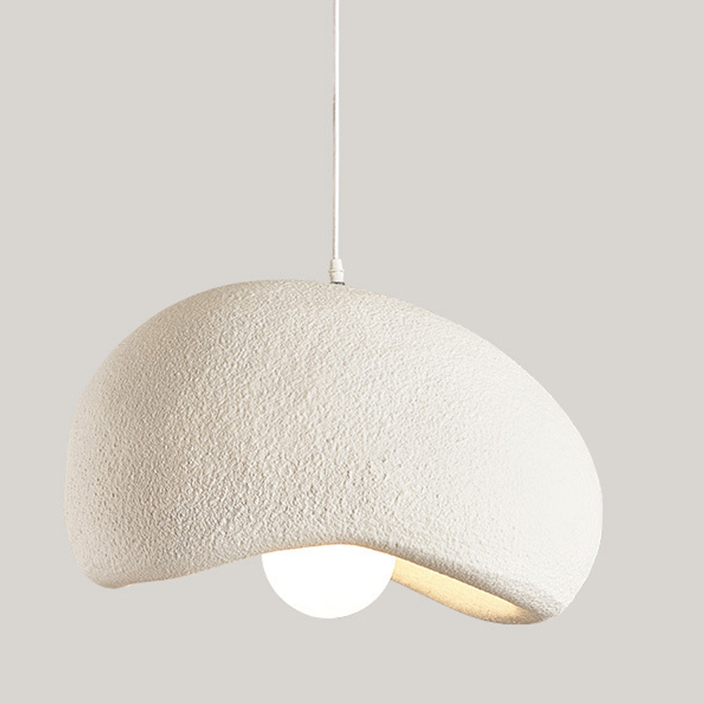 Nordic Designer Resin Pendant Light French Cream Style Modern Living Room Chandelier