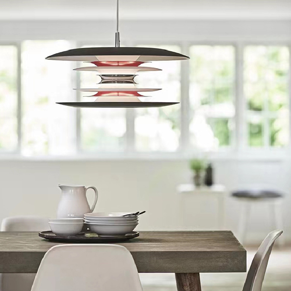 Mid-Century Modern Minimalist Dining Table Pendant Light Fixture