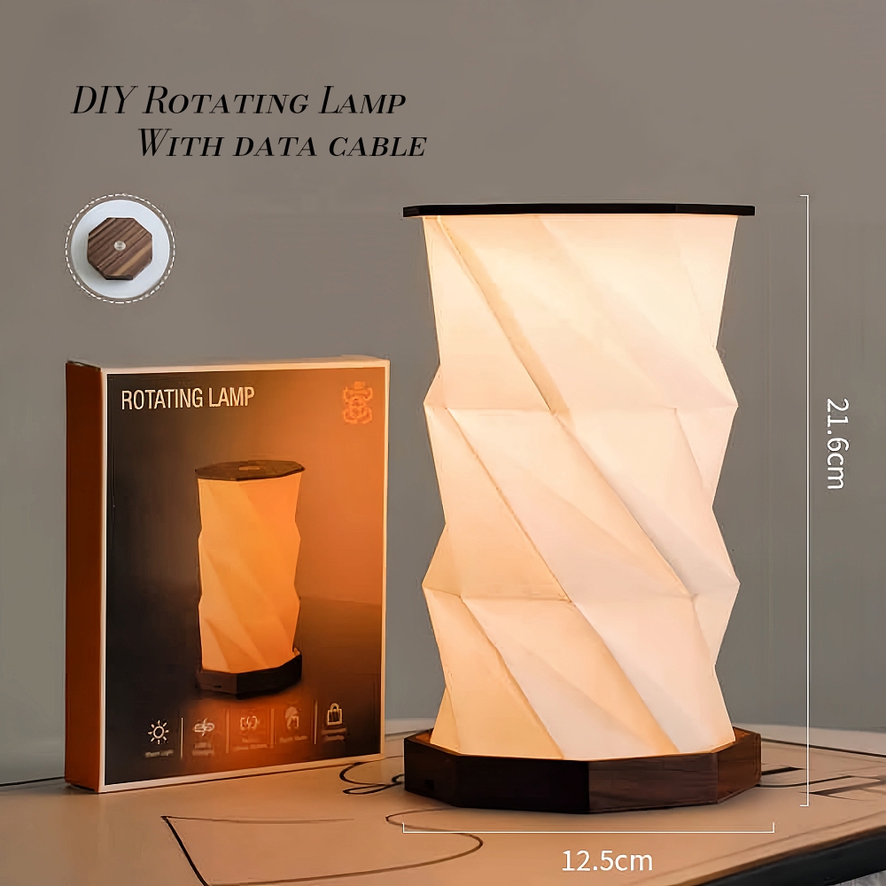 Starry Folding Paper Night Light Creative Gift Table Light