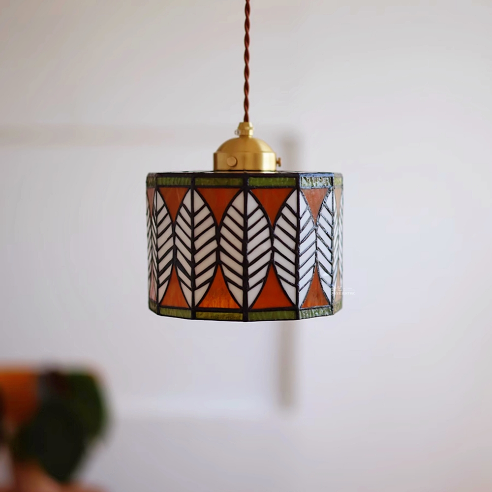 Nordic Creative Personalized Cake Color Solid Wood Pendant