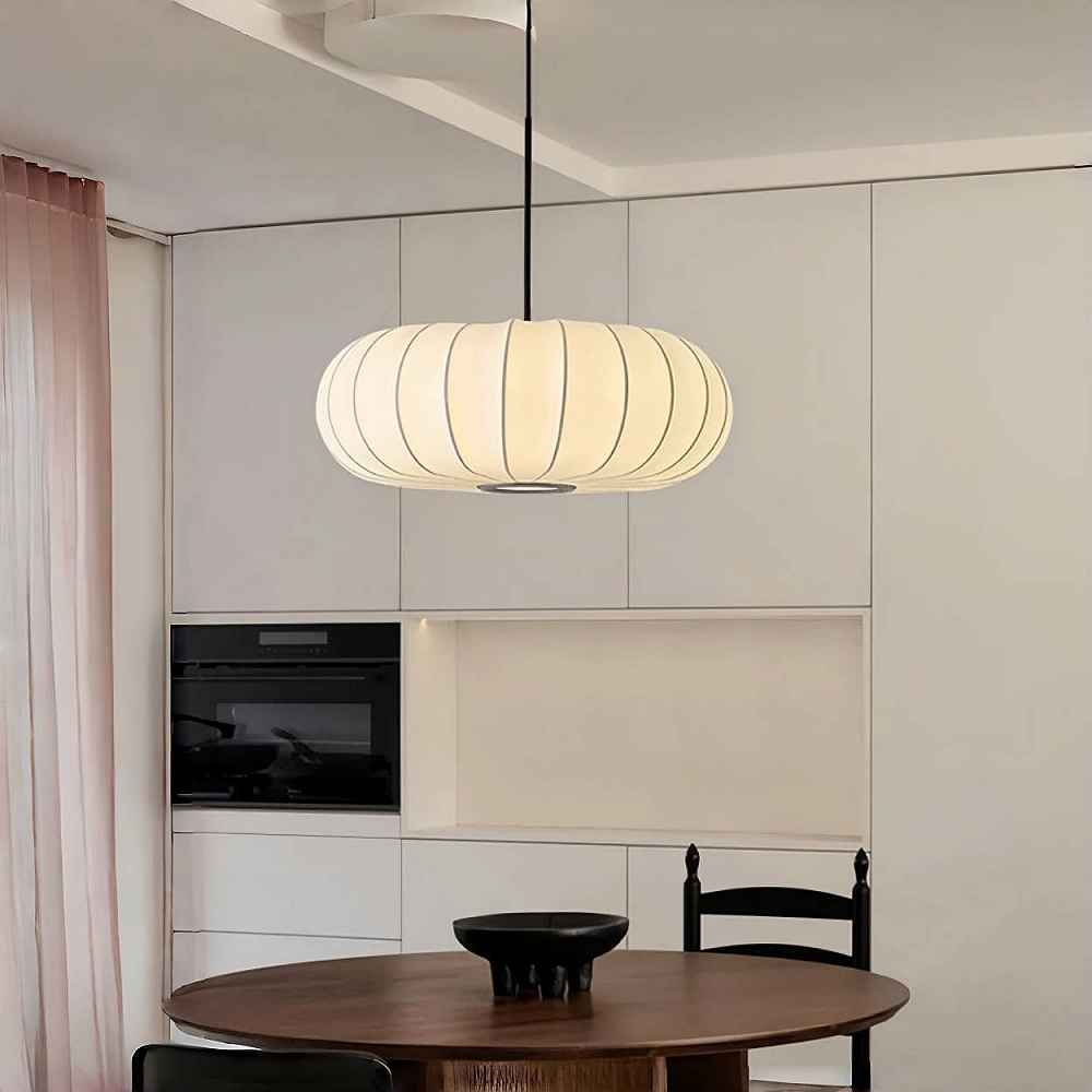 Wabi Sabi Silk Chandelier for Restaurant or Bedside Lighting