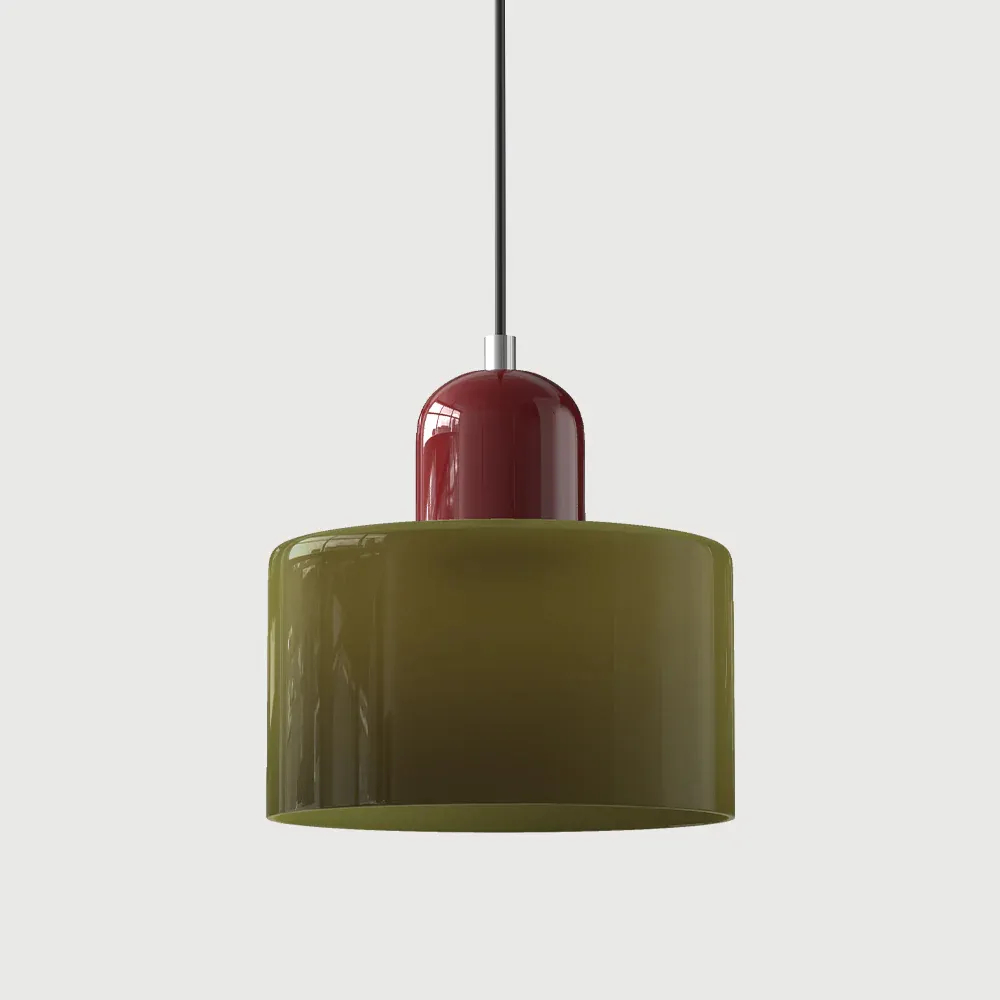 Modern and minimalist high-end glass chandelier for bar and bedroom