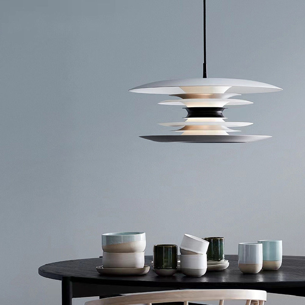 Mid-Century Modern Minimalist Dining Table Pendant Light Fixture