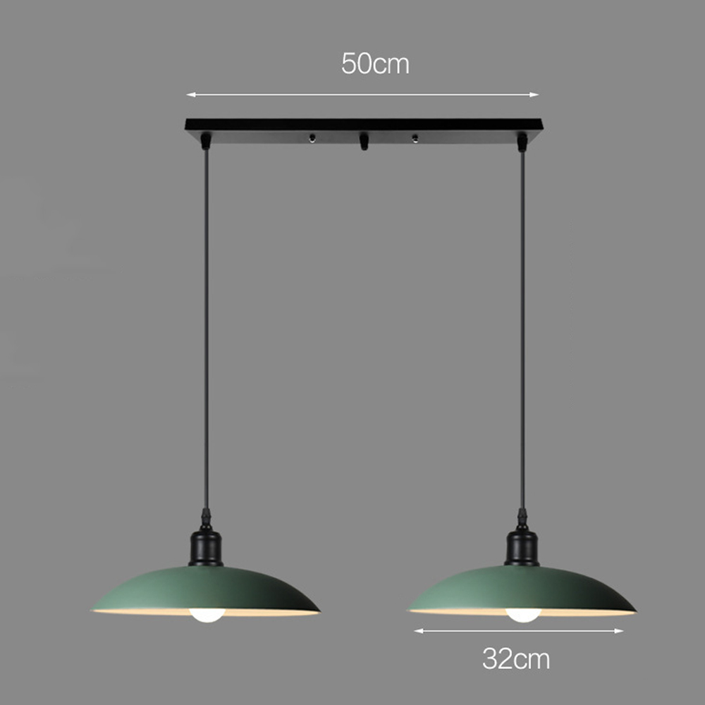 Simple Dining Table Chandelier Creative Loft American Single Head Bar Metal Pendant Lamp