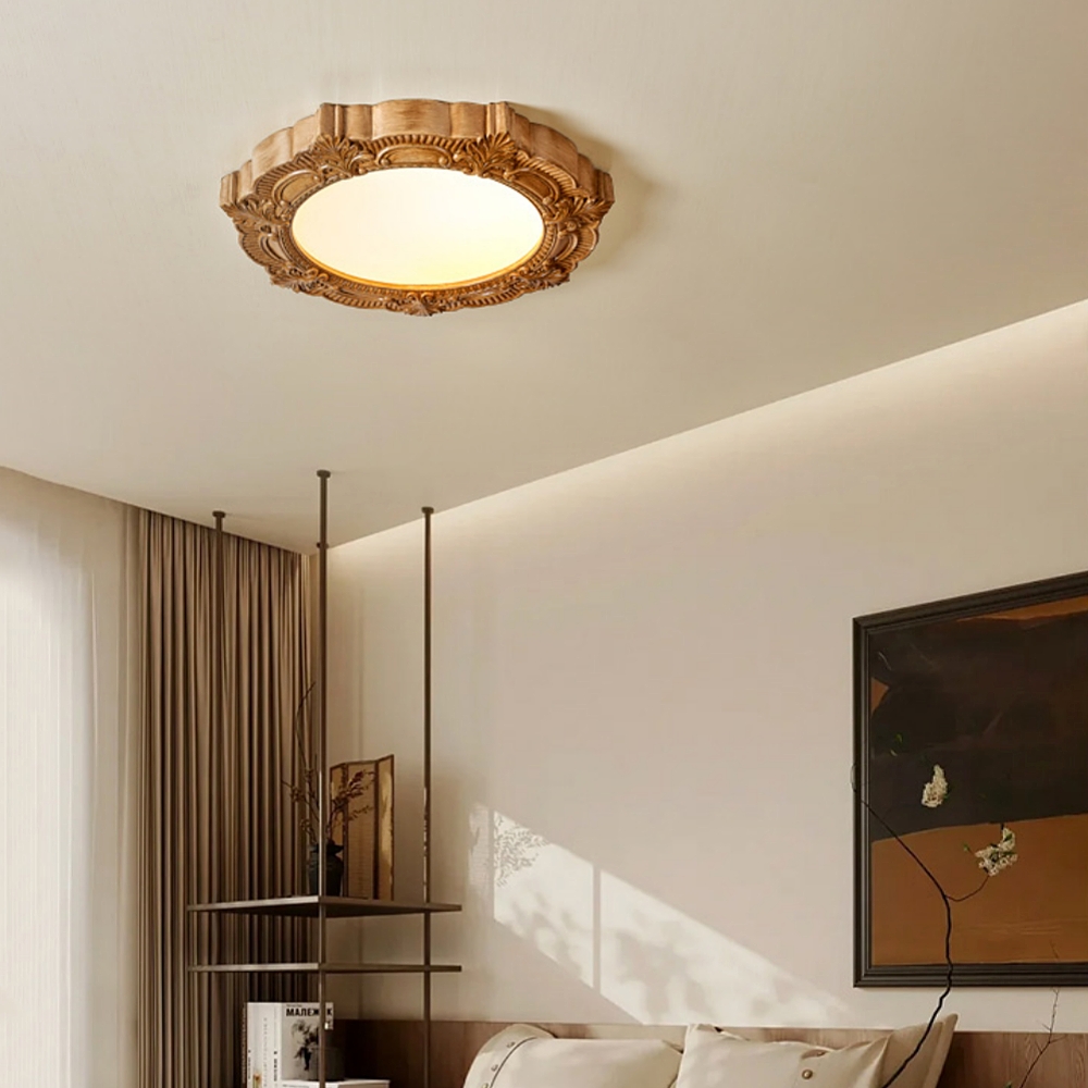 Outdoor Rattan Villa Garden Lawn Light Balcony Floor Lamp